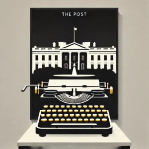 Cover image for the ESL extensive viewing guide The Post