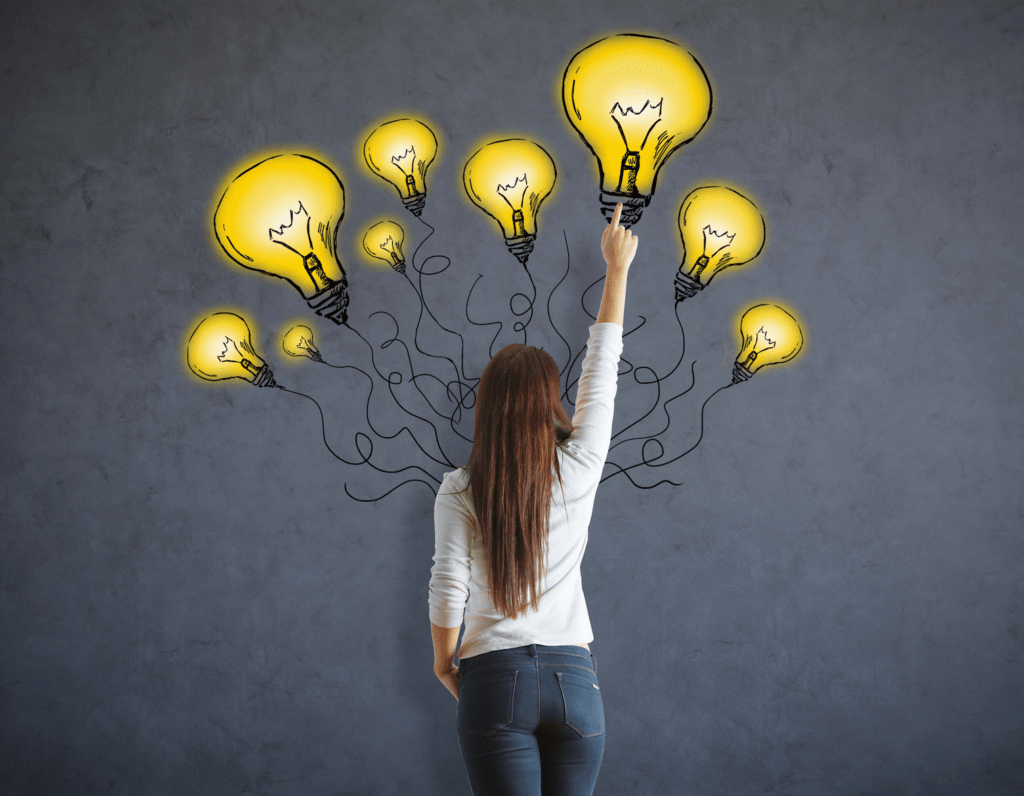 Cover image for the ESL video lesson plan 'Where do ideas come from?'