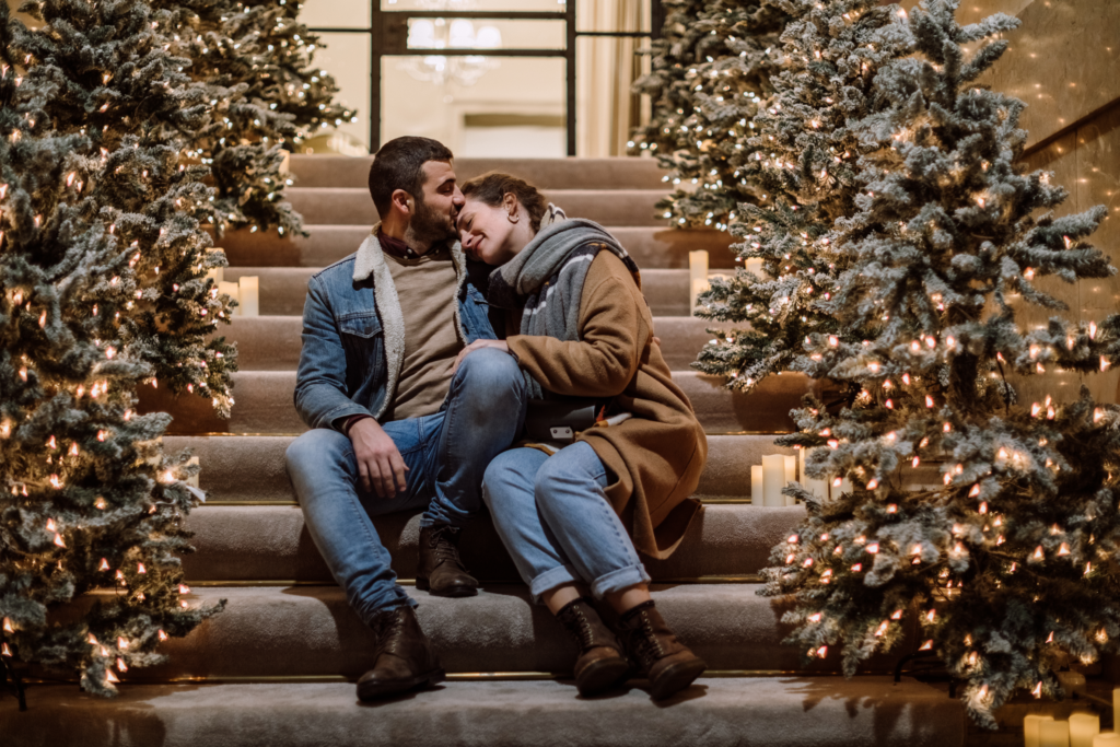 Cover image for the ESL video lesson plan A Christmas Love Story