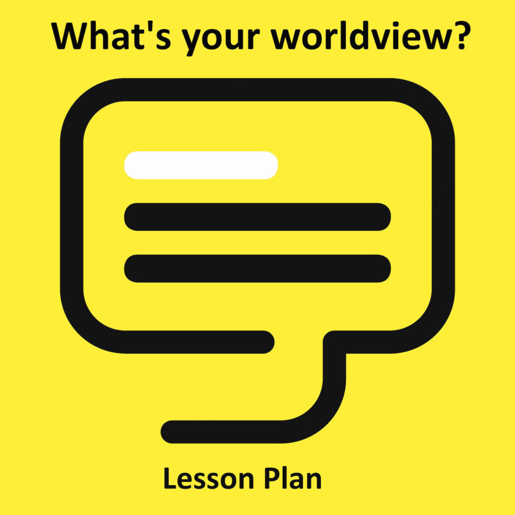 Link to full downloadable ESL video lesson plan on the theme of worldviews – ideal for B2–C1 learners
