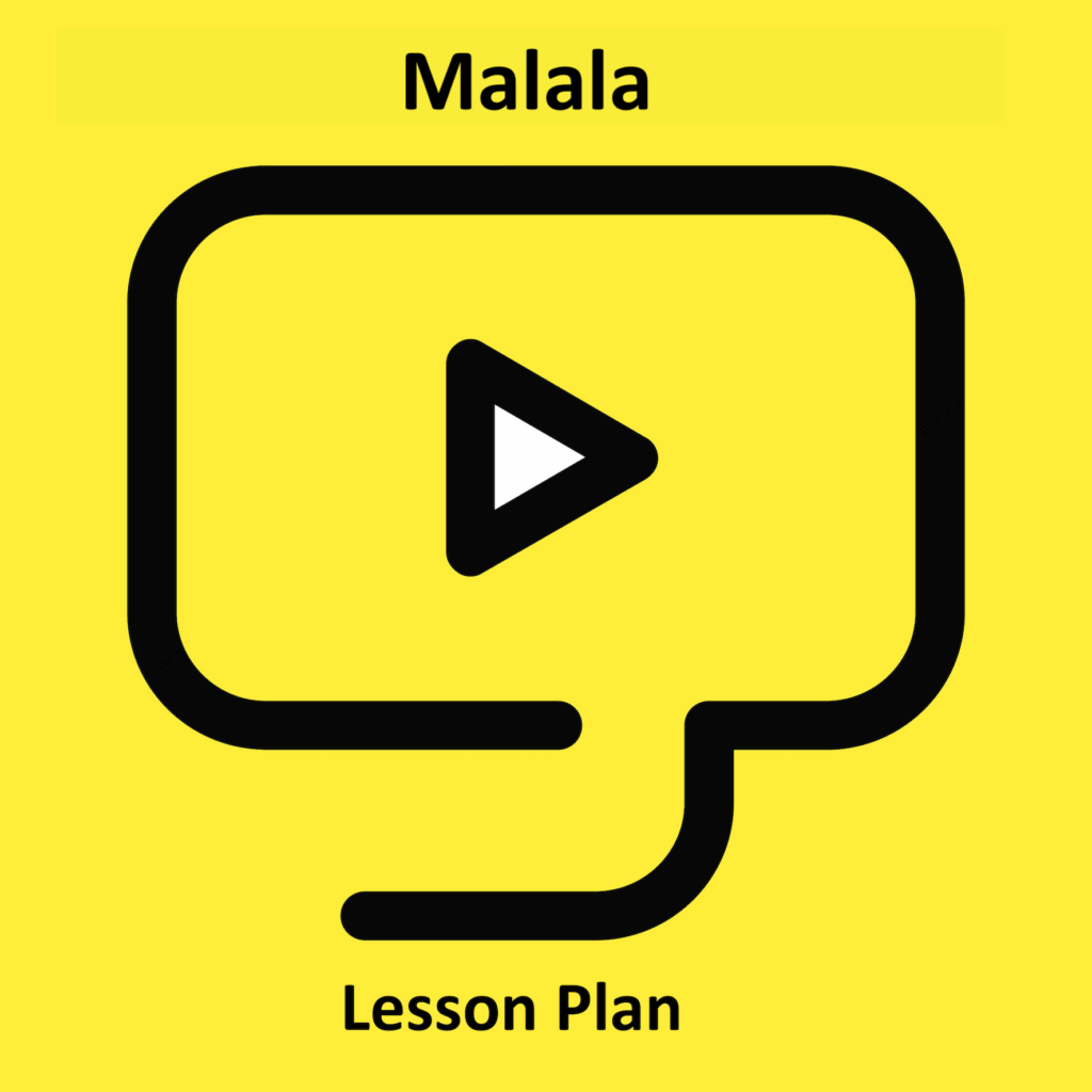 Link to full downloadable ESL video lesson plan on about Malala Yousafzai and the theme of youth activism – ideal for B1–B2 students
