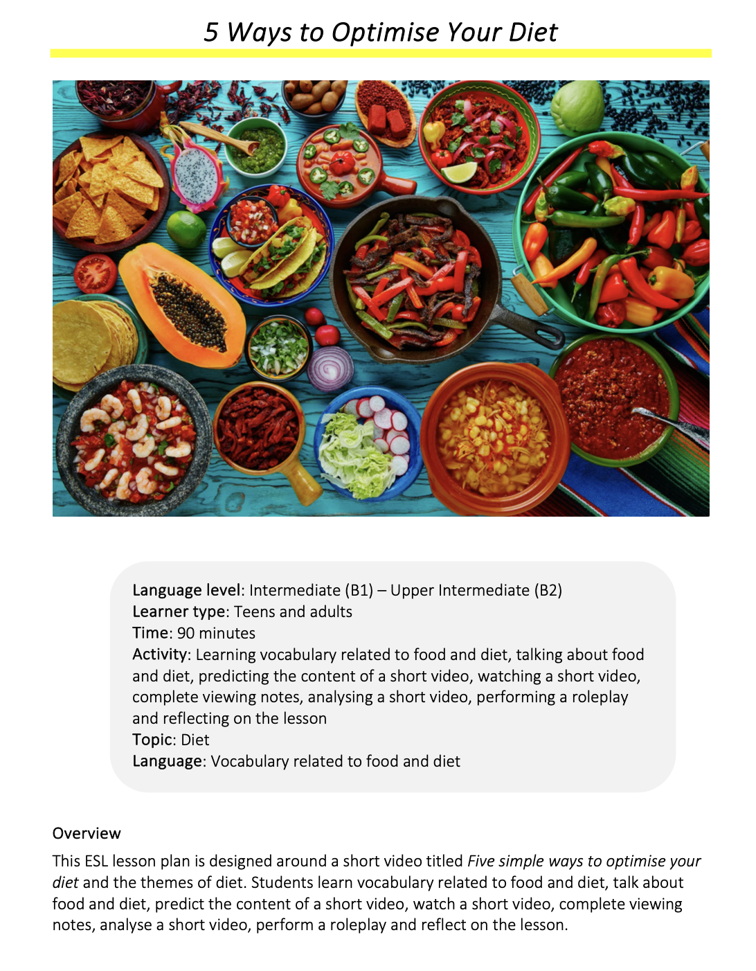 5 Ways to Optimise Your Diet - Image 3