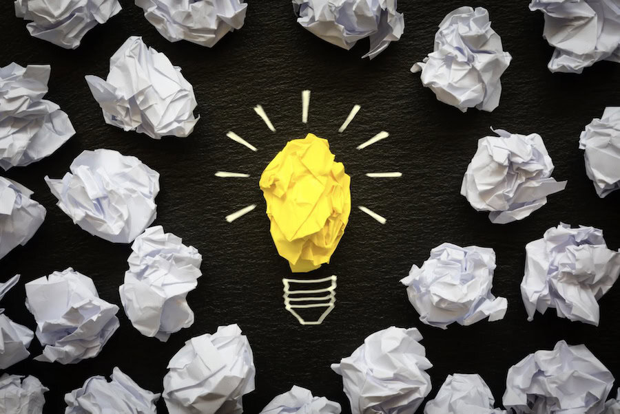 Cover image for ESL lesson plan on failure and creativity with video analysis, vocabulary, roleplay, and article reading for B2–C1 learners