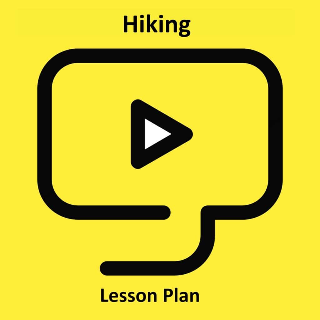 Link to full downloadable ESL video lesson plan on hiking and resilience – ideal for B1–B2 students