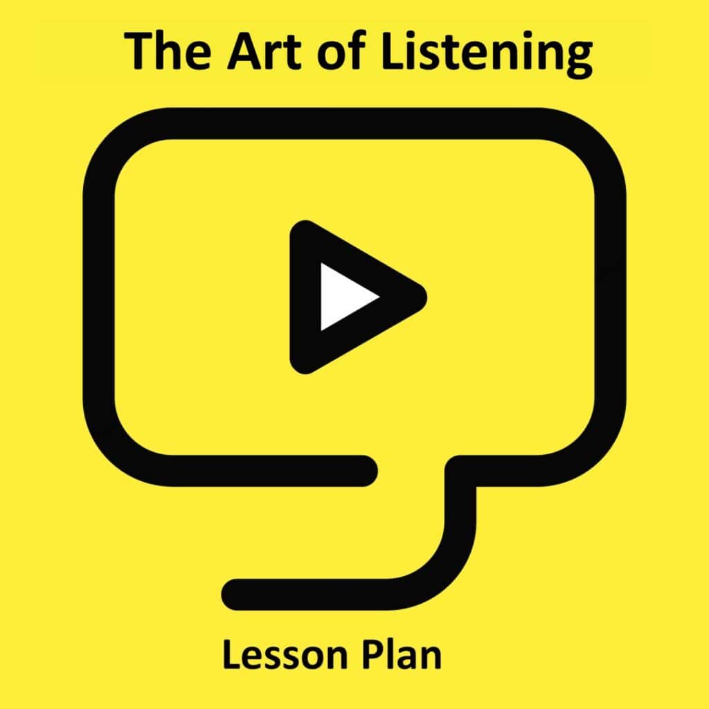 Link to full downloadable ESL video lesson plan on the art of listening and understanding different perspectives – ideal for B2–C1 learners