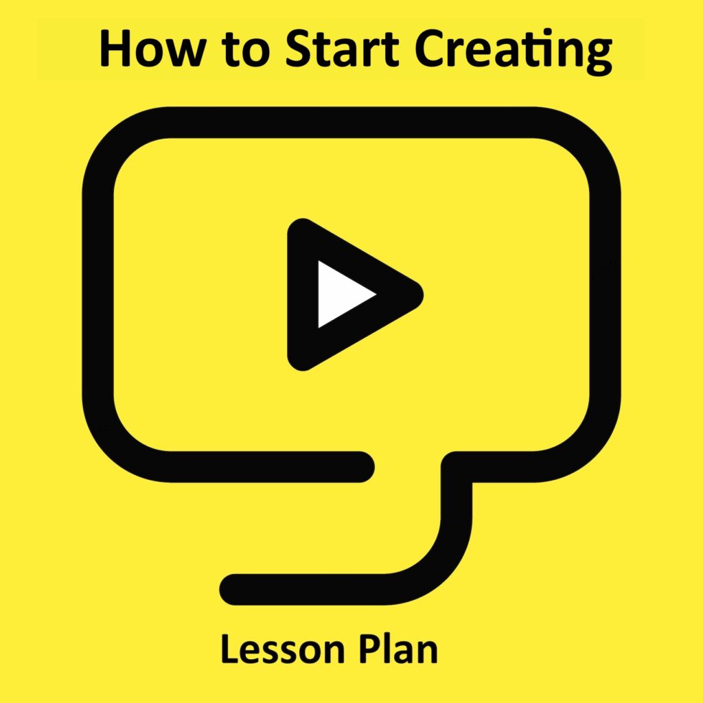 Link to full downloadable ESL video lesson plan on on breaking habits of content consumption and learning practical ways to start creating – ideal for B2–C1 learners